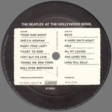 THE BEATLES DISCOGRAPHY BELGIUM 1977 05 06 - THE BEATLES AT THE HOLLYWOOD BOWL - 4C 052-06377 - pic 6