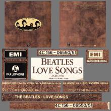 THE BEATLES DISCOGRAPHY BELGIUM 1977 11 19 - LOVE SONGS - A - PARLOPHONE - 4C 156-06550 ⁄ 4C 156-06551 - pic 5
