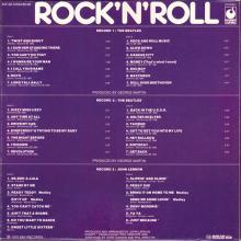 THE BEATLES DISCOGRAPHY BELGIUM 1981 - ROCK 'N' ROLL THE BEATLES & JOHN LENNON - 4M 128-54084 ⁄ 85 / 86     - pic 2