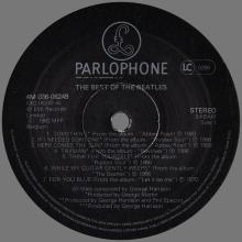 THE BEATLES DISCOGRAPHY BELGIUM 1981 11 25 ⁄ 1976 11 20 - THE BEST OF GEORGE HARRISON - A - MFP - 4M 036-06249 - pic 3