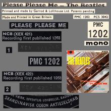 THE BEATLES DISCOGRAPHY DENMARK 1963 03 22 b PLEASE PLEASE ME - PMC 1202 - pic 5