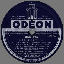 THE BEATLES DISCOGRAPHY FRANCE 1964 01 07 - LES BEATLES N° 1 - A-B  - DARK BLUE ODEON OSX 225  - pic 5