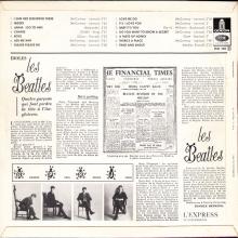 THE BEATLES DISCOGRAPHY FRANCE 1964 01 07 - LES BEATLES N° 1 - D - 1966 04 28 - RED ODEON EMI LSO 103 - pic 2