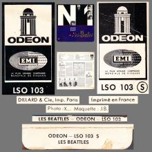 THE BEATLES DISCOGRAPHY FRANCE 1964 01 07 - LES BEATLES N° 1 - D - 1966 04 28 - RED ODEON EMI LSO 103 - pic 6
