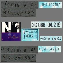 THE BEATLES DISCOGRAPHY FRANCE 1978 BOXED SET 01 - 1964 01 07 LES BEATLES N°1 - M / N - BLUE ODEON EMI SACEM - Y 2C 066-4219   - pic 10