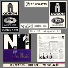 THE BEATLES DISCOGRAPHY FRANCE 1978 BOXED SET 01 - 1964 01 07 LES BEATLES N°1 - M / N - BLUE ODEON EMI SACEM - Y 2C 066-4219   - pic 12