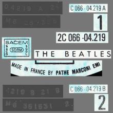 THE BEATLES DISCOGRAPHY FRANCE 1964 01 07 LES BEATLES N°1 - Q - PLEASE PLEASE ME - BLUE ODEON EMI SACEM -  2C 066-4219 - pic 5