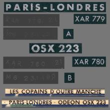 THE BEATLES DISCOGRAPHY FRANCE 1964 02 02 - LES COPAINS D'OUTRE-MANCHE PARIS-LONDRES - ODEON OSX 223 - pic 6