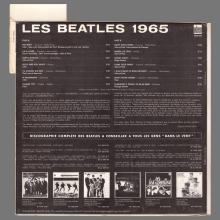 THE BEATLES DISCOGRAPHY FRANCE 1965 01 26 LES BEATLES 1965 - A - ORANGE ODEON OSX 228  - pic 7