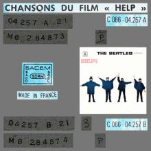 THE BEATLES DISCOGRAPHY FRANCE 1978 BOXED SET 03 - 1965 09 01 CHANSONS DU FILM HELP - M / N - BLUE EMI SACEM - Y 2C 066-04257 - pic 10