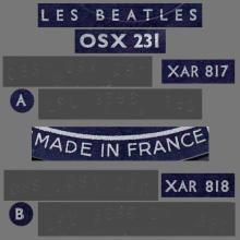 THE BEATLES DISCOGRAPHY FRANCE 1965 09 01 LES BEATLES DANS LEURS 14 PLUS GRANDS SUCCÈS  - A - B  - BLUE ODEON OSX 231 - pic 7