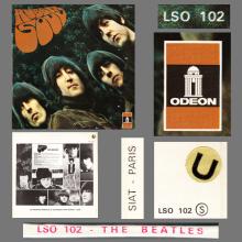 THE BEATLES DISCOGRAPHY FRANCE 1965 12 21 RUBBER SOUL - F - 1966 03 04 - LSO 102  - pic 6
