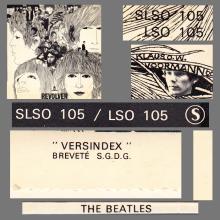 THE BEATLES DISCOGRAPHY FRANCE 1966 09 15 REVOLVER  - B - C - RED ODEON LSO 105 - pic 8