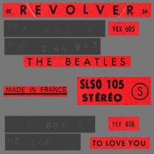 THE BEATLES DISCOGRAPHY FRANCE 1966 09 15 REVOLVER  - E - RED ODEON SLSO 105 - 1968 05 00 - F - CLSO 1.105 U - pic 5