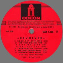 THE BEATLES DISCOGRAPHY FRANCE 1966 09 15 REVOLVER  - E - RED ODEON SLSO 105 - 1968 05 00 - F - CLSO 1.105 U - pic 10