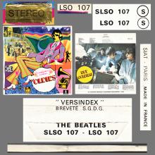THE BEATLES DISCOGRAPHY FRANCE 1967 01 06 A COLLECTION OF BEATLES OLDIES BUT GOLDIES - A - B 1 -RED ODEON LSO 107 - SLSO 107 - pic 9