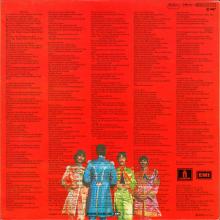 THE BEATLES DISCOGRAPHY FRANCE 1967 06 01 SGT PEPPER'S LONELY HEARTS CLUB BAND - P - APPLE SACEM - 2C 066 - 04.177 - PM 261 - pic 1
