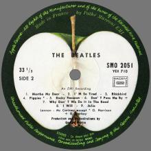 THE BEATLES DISCOGRAPHY FRANCE 1968 11 21 THE BEATLES (WHITE ALBUM) - C - APPLE SMO 2051 ⁄ 2052 - pic 7