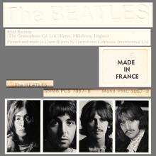 THE BEATLES DISCOGRAPHY FRANCE 1968 11 21 THE BEATLES (WHITE ALBUM) - K - APPLE - PCS 7067 ⁄ 8 - 1973 EXPORT UK - pic 2