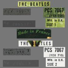 THE BEATLES DISCOGRAPHY FRANCE 1968 11 21 THE BEATLES (WHITE ALBUM) - K - APPLE - PCS 7067 ⁄ 8 - 1973 EXPORT UK - pic 1