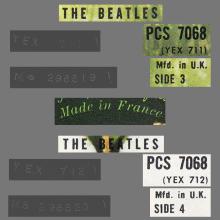 THE BEATLES DISCOGRAPHY FRANCE 1968 11 21 THE BEATLES (WHITE ALBUM) - K - APPLE - PCS 7067 ⁄ 8 - 1973 EXPORT UK - pic 4