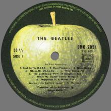 THE BEATLES DISCOGRAPHY FRANCE 1978 BOXED SET 07 - 1968 11 21 THE BEATLES (WHITE ALBUM) - N - APPLE SACEM - SMO 2051 ⁄ 2052 - pic 5