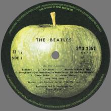THE BEATLES DISCOGRAPHY FRANCE 1978 BOXED SET 07 - 1968 11 21 THE BEATLES (WHITE ALBUM) - N - APPLE SACEM - SMO 2051 ⁄ 2052 - pic 7