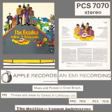 THE BEATLES DISCOGRAPHY FRANCE 1969 02 24 THE BEATLES YELLOW SUBMARINE - K - PCS 7070 - 1973 EXPORT UK - pic 6
