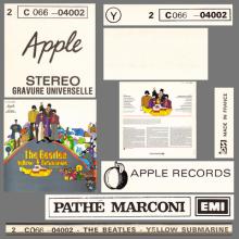 THE BEATLES DISCOGRAPHY FRANCE 1978 BOXED SET 09 - 1969 02 24 THE BEATLES YELLOW SUBMARINE - N - APPLE SACEM - Y 2C 066-04002 - pic 6