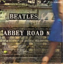 THE BEATLES DISCOGRAPHY FRANCE 1969 09 29 ABBEY ROAD - B - APPLE - 2 C 062-04243 - pic 1