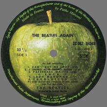 THE BEATLES DISCOGRAPHY FRANCE 1970 03 16 THE BEATLES AGAIN - A - C - APPLE - 2C 062 04348 - pic 7