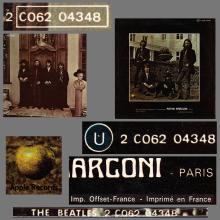 THE BEATLES DISCOGRAPHY FRANCE 1970 03 16 THE BEATLES AGAIN - A - C - APPLE - 2C 062 04348 - pic 6