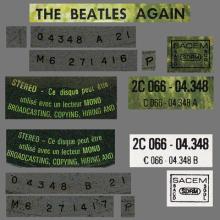 THE BEATLES DISCOGRAPHY FRANCE 1978 BOXED SET 12 - 1970 03 16 THE BEATLES AGAIN - M - APPLE SACEM - Y 2C 066 04348 - pic 5