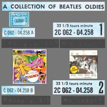 THE BEATLES DISCOGRAPHY FRANCE 1967 01 06 A COLLECTION OF BEATLES OLDIES BUT GOLDIES - M - 2C 062-04258 - 1971 00 00 - pic 5