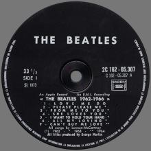 THE BEATLES DISCOGRAPHY FRANCE 1973 04 19 THE BEATLES ⁄ 1962-1966 - Ux2 2C 162-05307 ⁄ 8 - pic 3