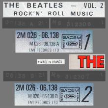 THE BEATLES DISCOGRAPHY FRANCE 1976 06 11 THE BEATLES ROCK 'N' ROLL MUSIC VOL 2 - D1 - MFP MUSIC FOR PLEASURE - 2M 026-06138 - pic 1