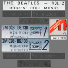 THE BEATLES DISCOGRAPHY FRANCE 1976 06 11 THE BEATLES ROCK 'N' ROLL MUSIC VOL 2 - D1 - MFP MUSIC FOR PLEASURE - 2M 026-06138 - pic 4