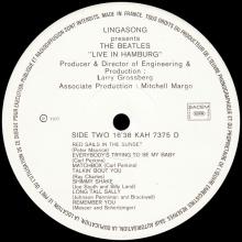 THE BEATLES DISCOGRAPHY FRANCE 1977 04 08 THE BEATLES LIVE AT THE STAR-CLUB IN HAMBURG - LINGASONG - KAH 7375 2xT - pic 8