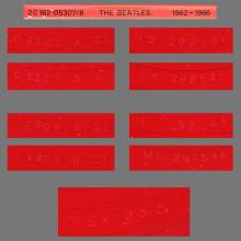 THE BEATLES DISCOGRAPHY FRANCE 1979 00 00 BEATLES ⁄ 1962-1966 - Bx2 2C 162-05307⁄8 - Red vinyl  - pic 13