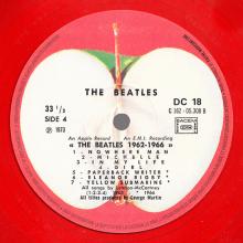 THE BEATLES DISCOGRAPHY FRANCE 1979 00 00 BEATLES ⁄ 1962-1966 - Yx2 DC 17⁄18 - Red vinyl - pic 10