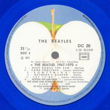 THE BEATLES DISCOGRAPHY FRANCE 1979 00 00 BEATLES ⁄ 1967-1970 - 2xY DC 19⁄20  - Blue vinyl - pic 10