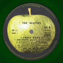 THE BEATLES DISCOGRAPHY FRANCE 1979 00 00 BEATLES ABBEY ROAD - DC 8 - Green vinyl  - pic 5