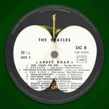 THE BEATLES DISCOGRAPHY FRANCE 1979 00 00 BEATLES ABBEY ROAD - DC 8 - Green vinyl  - pic 6