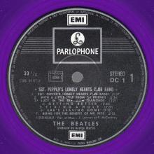 THE BEATLES DISCOGRAPHY FRANCE 1979 00 00 SGT.PEPPERS LONELY HEARTS CLUB BAND - DC 1- Purple vinyl - pic 5