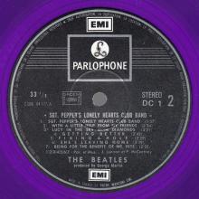 THE BEATLES DISCOGRAPHY FRANCE 1979 00 00 SGT.PEPPERS LONELY HEARTS CLUB BAND - DC 1- Purple vinyl - pic 6