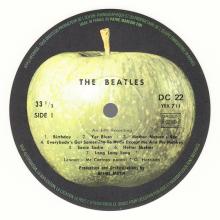 THE BEATLES DISCOGRAPHY FRANCE 1979 00 00 THE BEATLES (WHITE ALBUM) - DC 21⁄22 - White vinyl  - pic 9