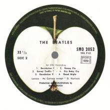 THE BEATLES DISCOGRAPHY FRANCE 1979 00 00 THE BEATLES (WHITE ALBUM) - SMO 251⁄2 - White vinyl - pic 10