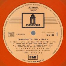 THE BEATLES DISCOGRAPHY FRANCE 1979 00 00 THE BEATLES HELP ! - DC 25 - Orange vinyl - pic 5