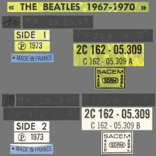 THE BEATLES DISCOGRAPHY FRANCE 1981 00 00 THE BEATLES 1962-1966 ⁄ 1967-1970 - BOXED SET - BB4 - pic 12