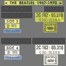 THE BEATLES DISCOGRAPHY FRANCE 1981 00 00 THE BEATLES 1962-1966 ⁄ 1967-1970 - BOXED SET - BB4 - pic 14